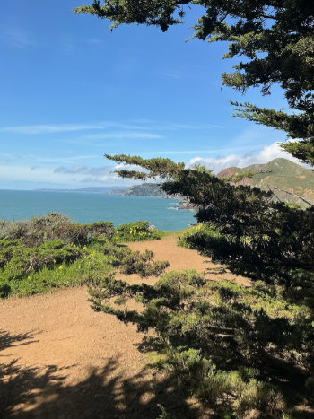 Looking north from Tennessee Point